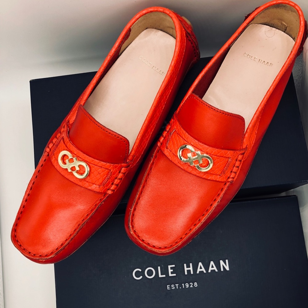 Cole Haan Leather Slip-on Loafers